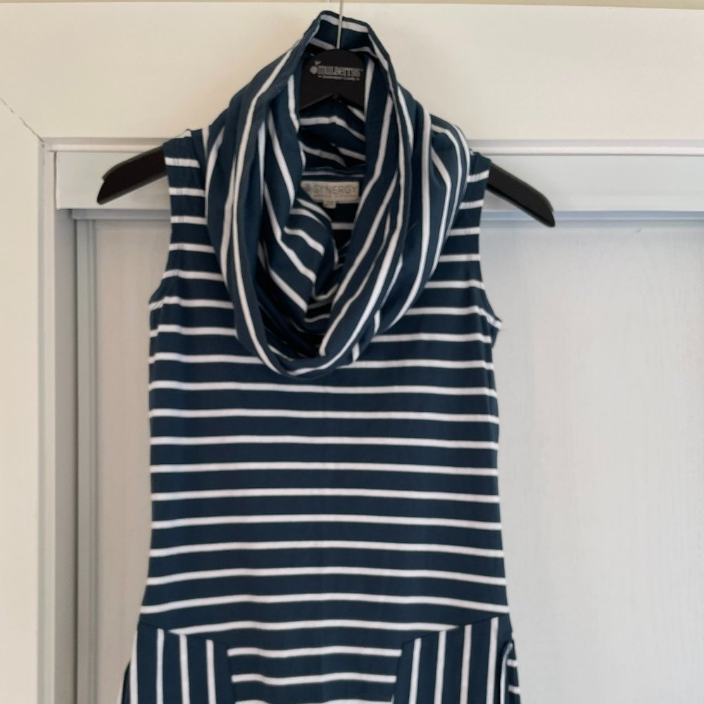 Synergy Sleeveless Tunic with cowl neck